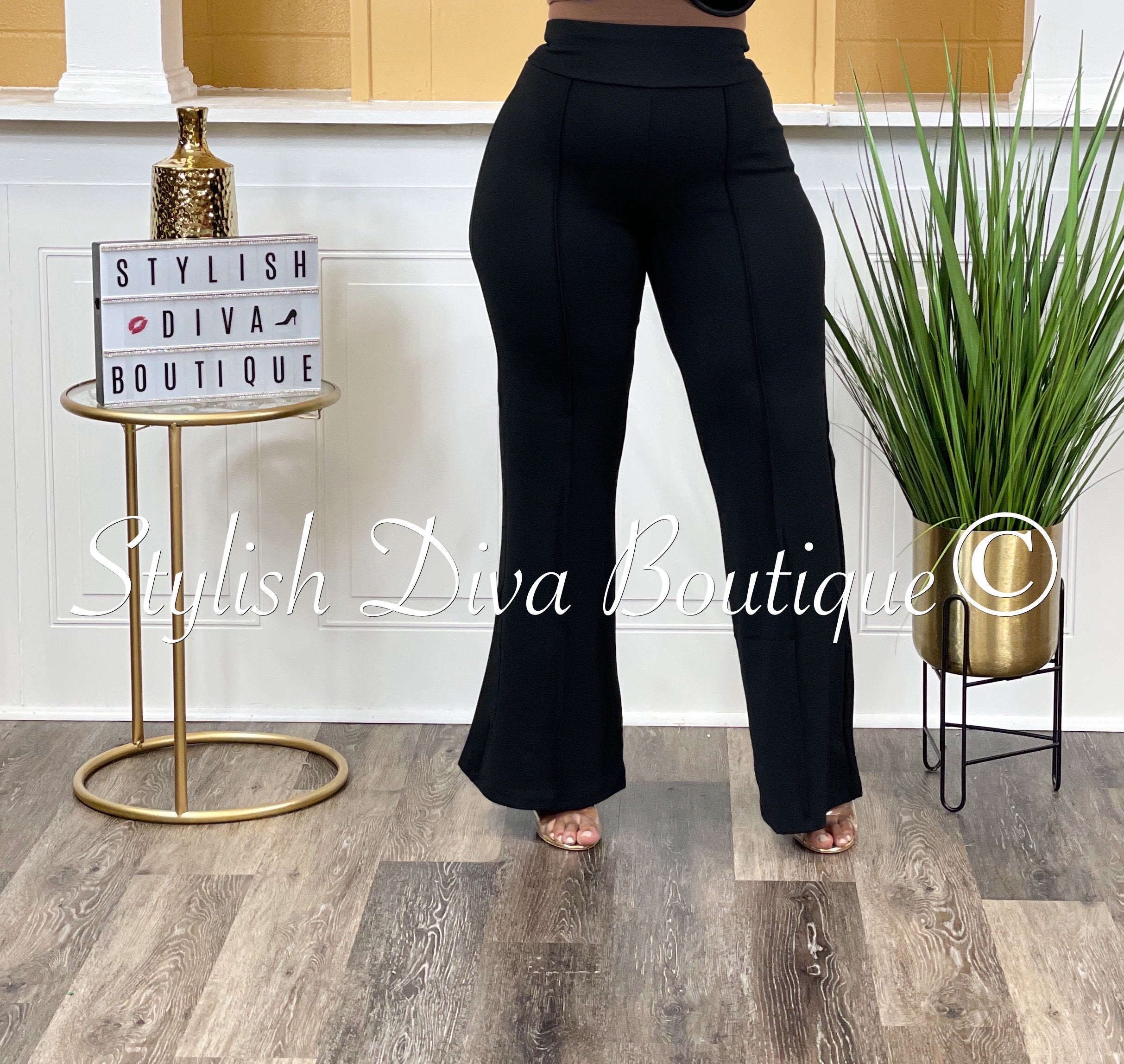 The Original Flare Pants Black – Diva Boutique Online