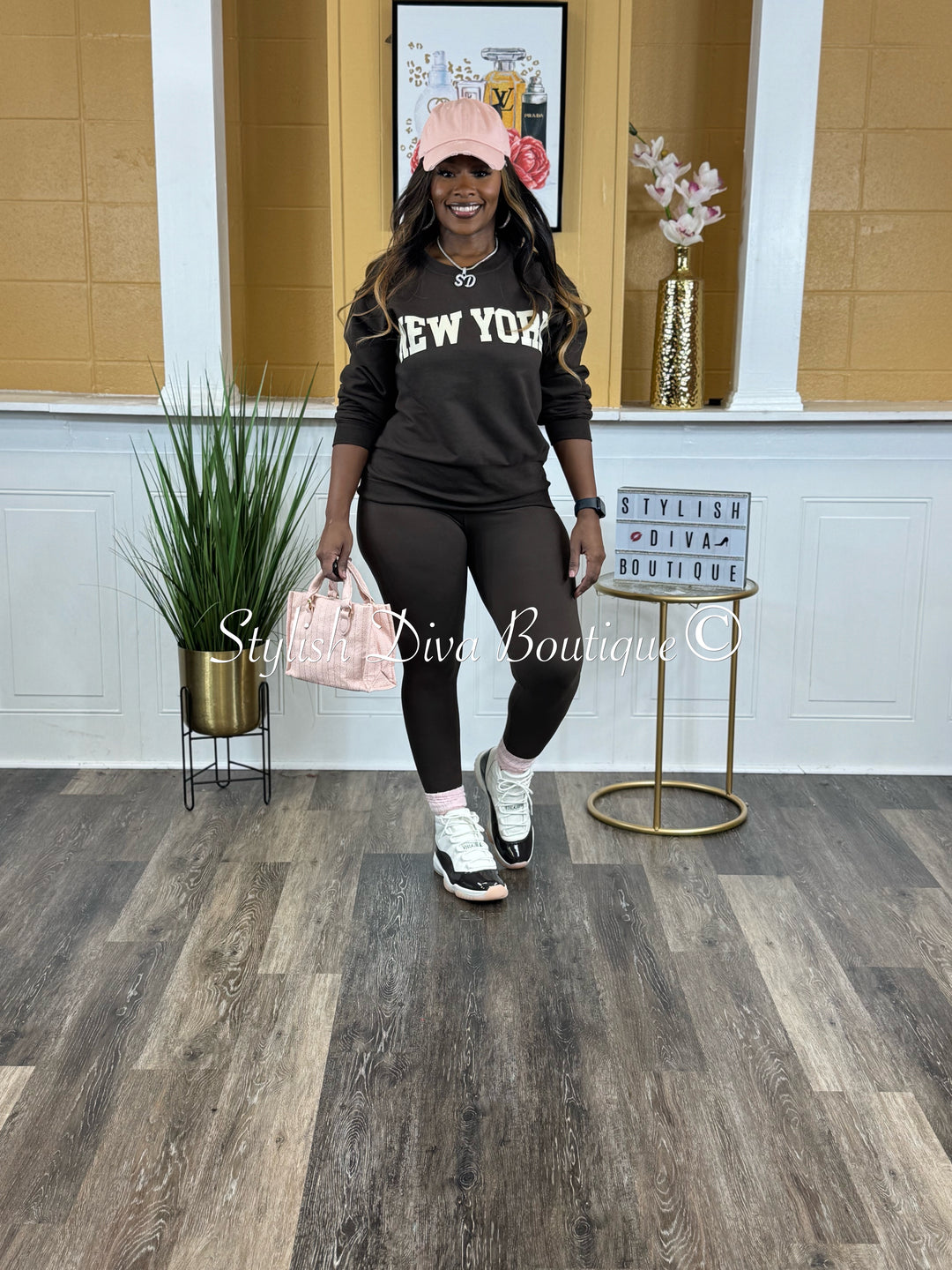 Butter Soft Microfiber Leggings up to 3XL (Chocolate)