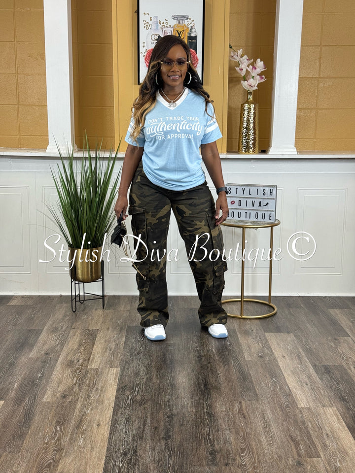 Combat Cutie Camo Cargo Pants