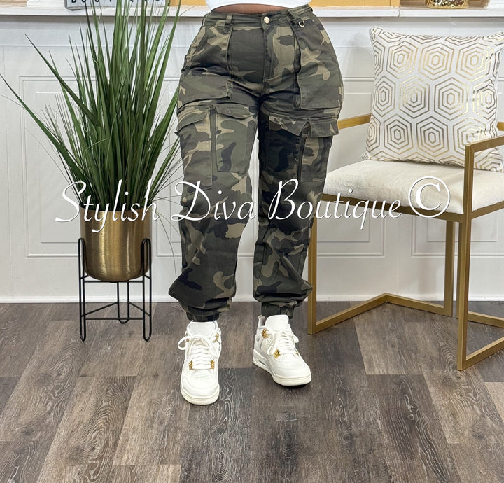 Major Feels Camo Joggers