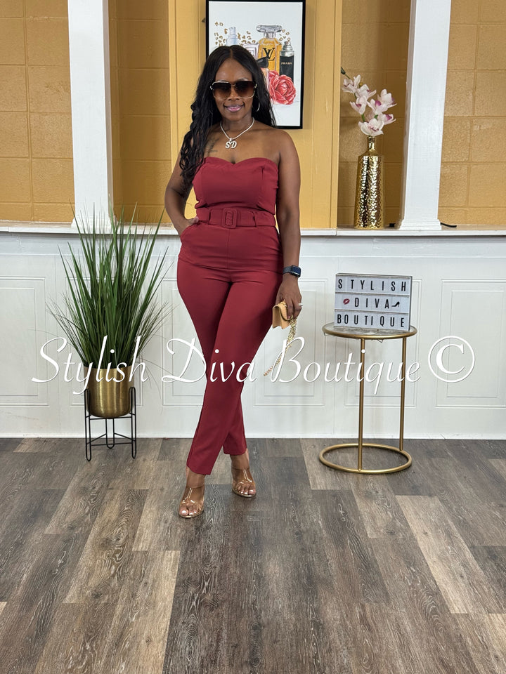 Xavia Jumper (Burgundy)