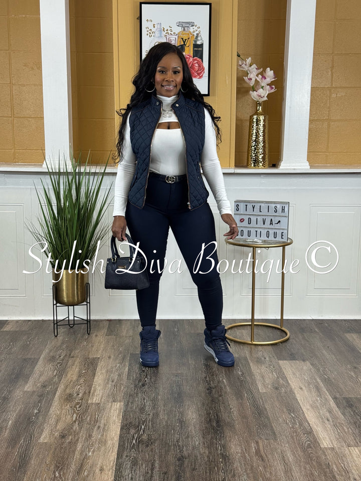 So Curvy Stretch Skinny Jeans up to 2XL (Dark Navy)