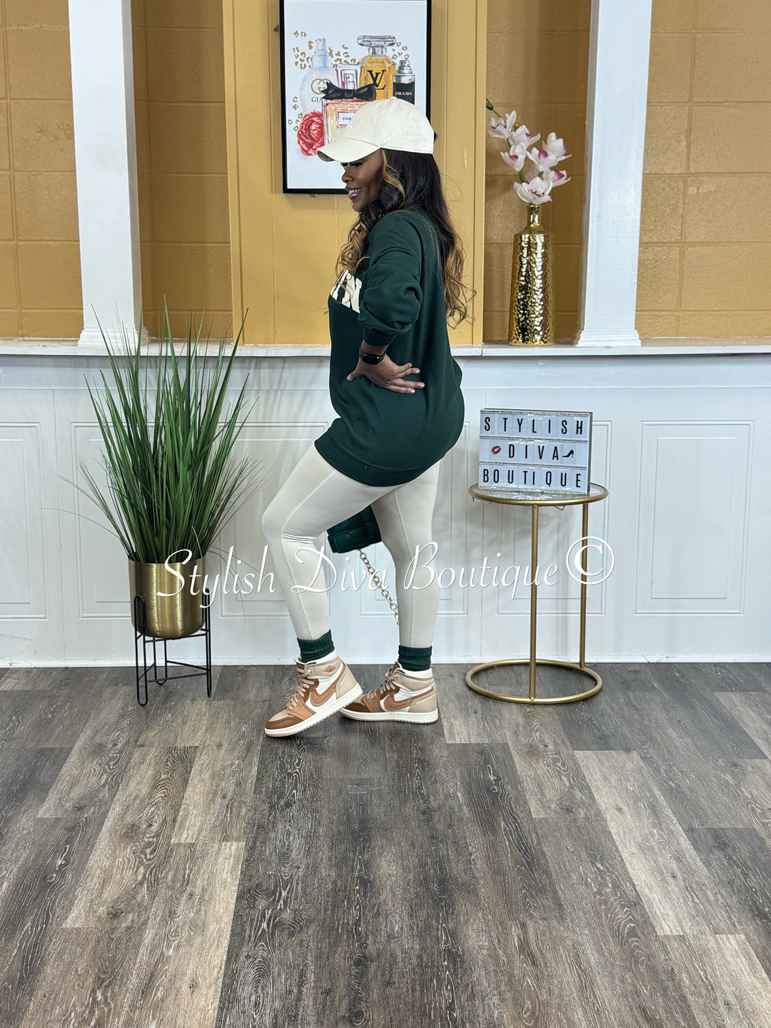 Butter Soft Microfiber Leggings (Beige)