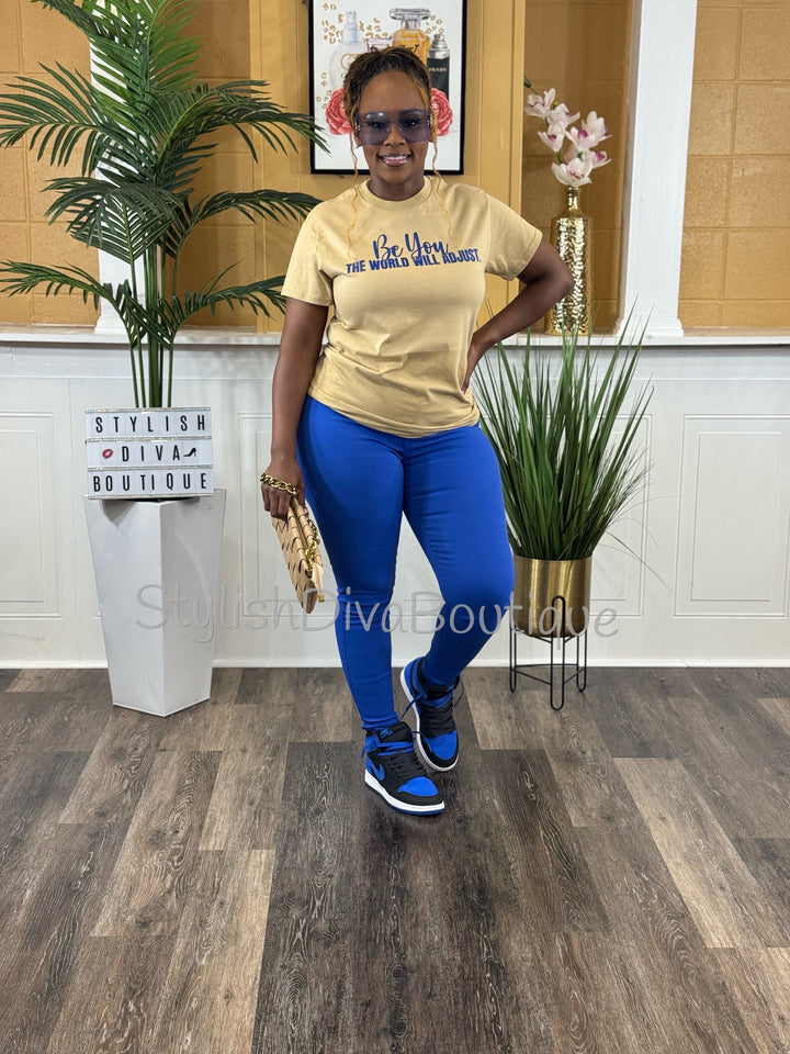 So Curvy Stretch Skinny Jeans up to 2XL (Royal Blue)