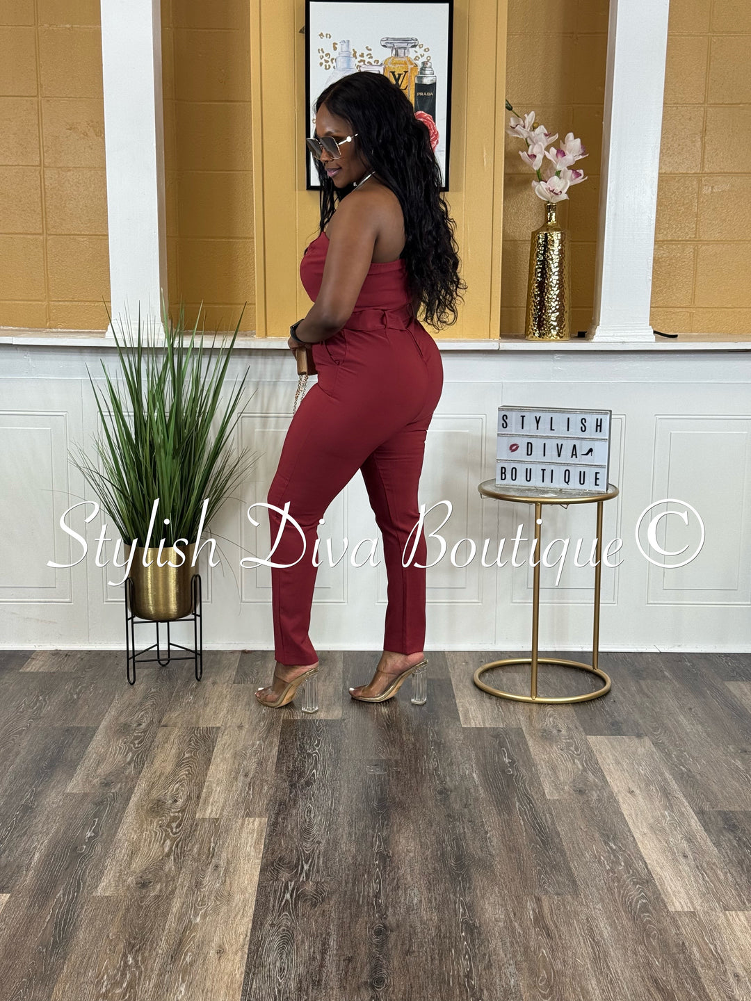 Xavia Jumper (Burgundy)