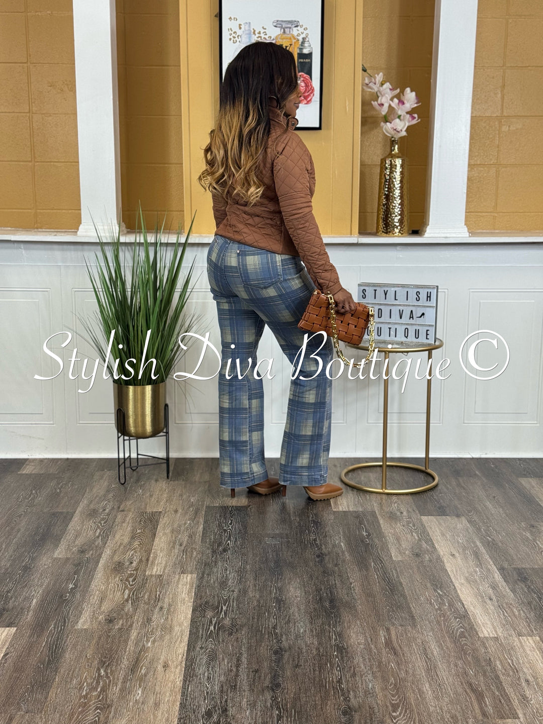 Rowan Quilted Padded Jacket (Camel)