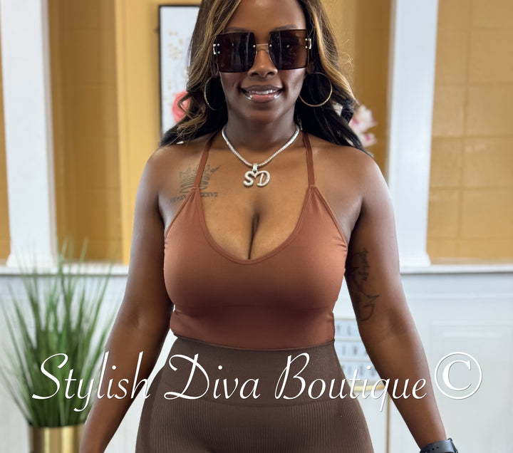 Brown Sugar Seamless Bodysuit