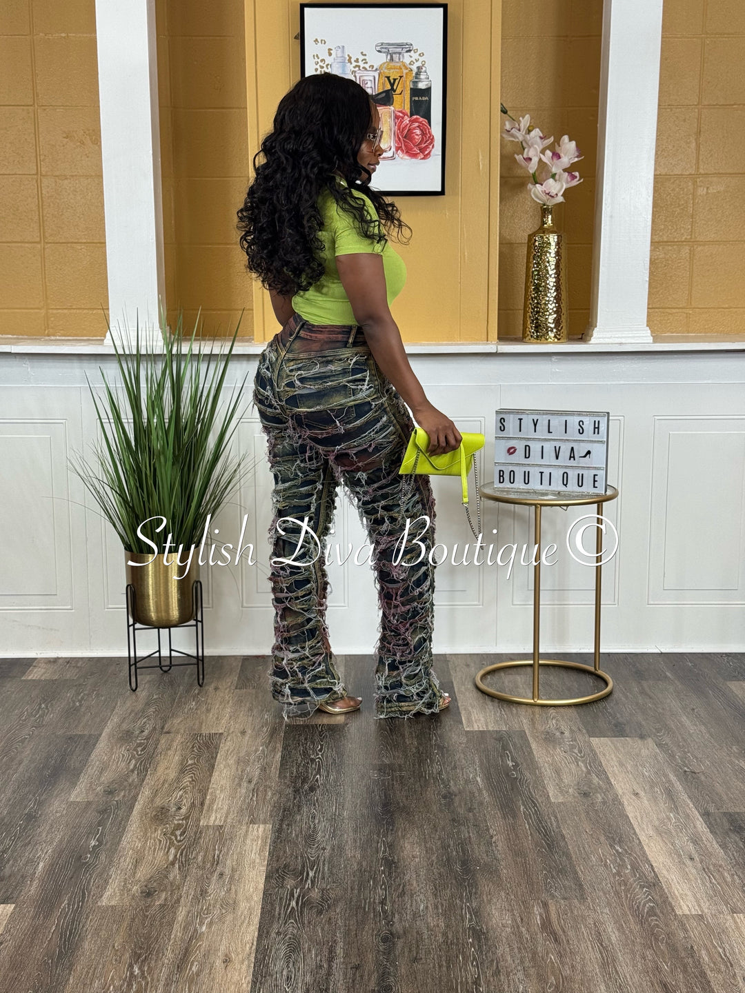 Robin Mock Neck S/S Top (Kiwi Green)