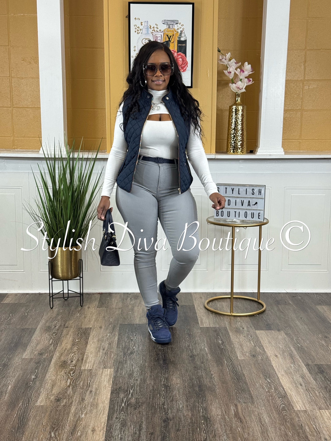 So Curvy Stretch Skinny Jeans up to 2XL (Light Grey)