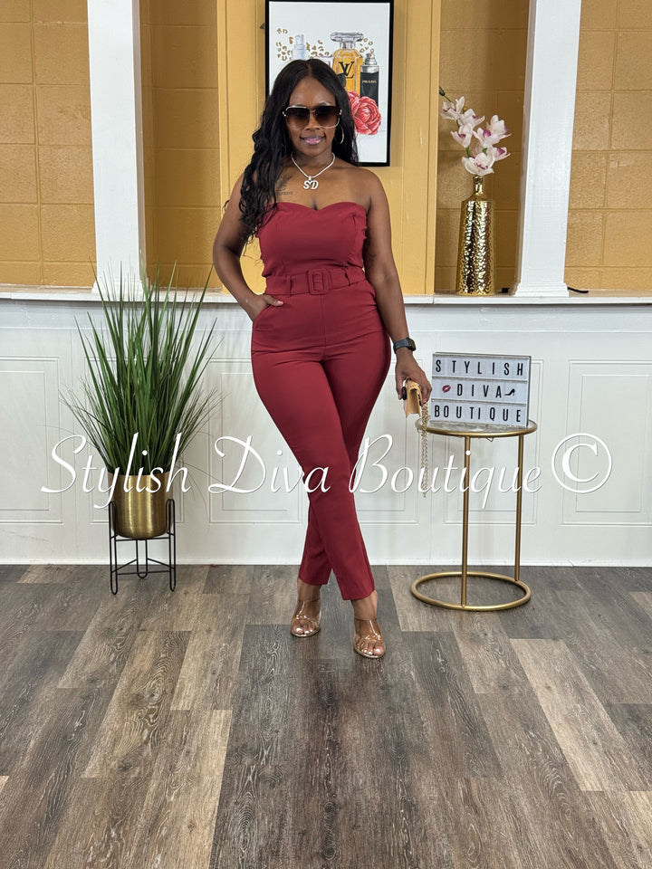 Xavia Jumper (Burgundy)