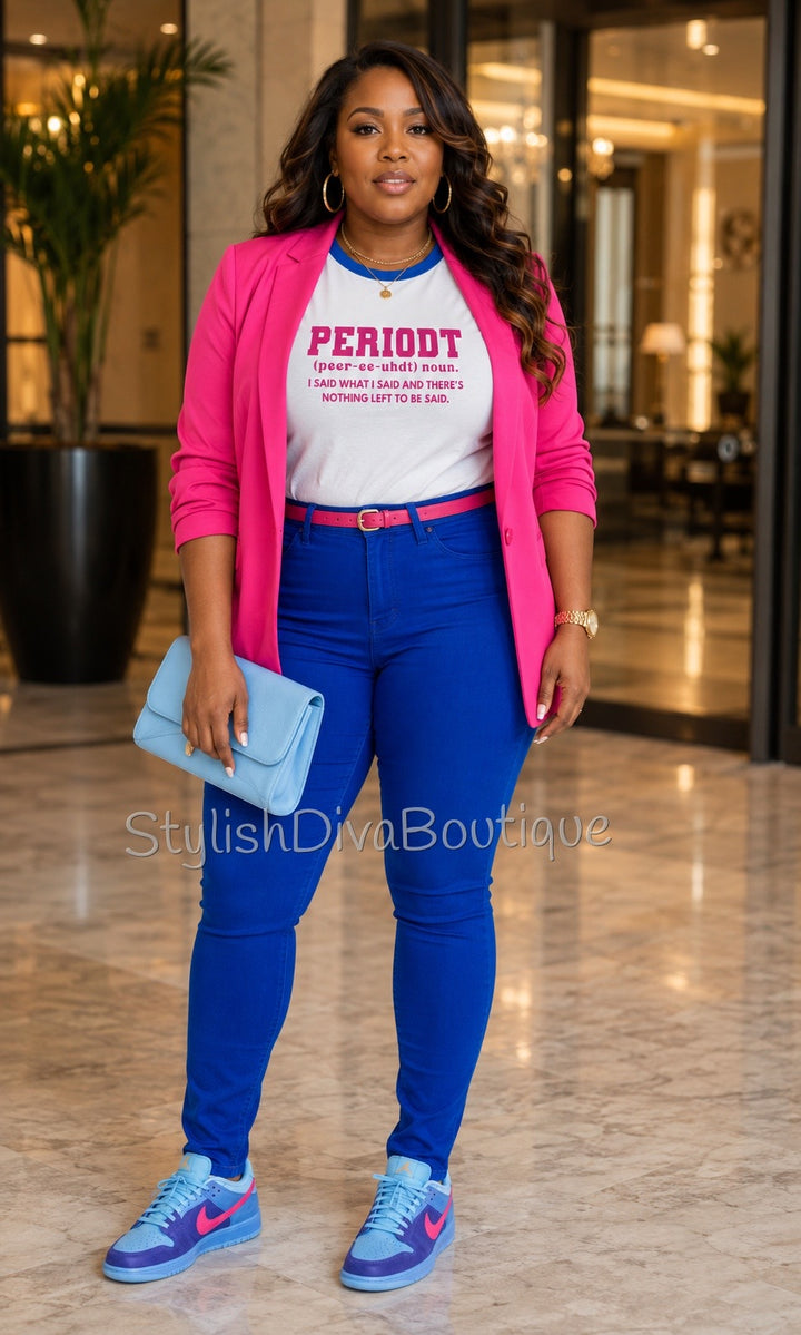 So Curvy Stretch Skinny Jeans up to 2XL (Royal Blue)
