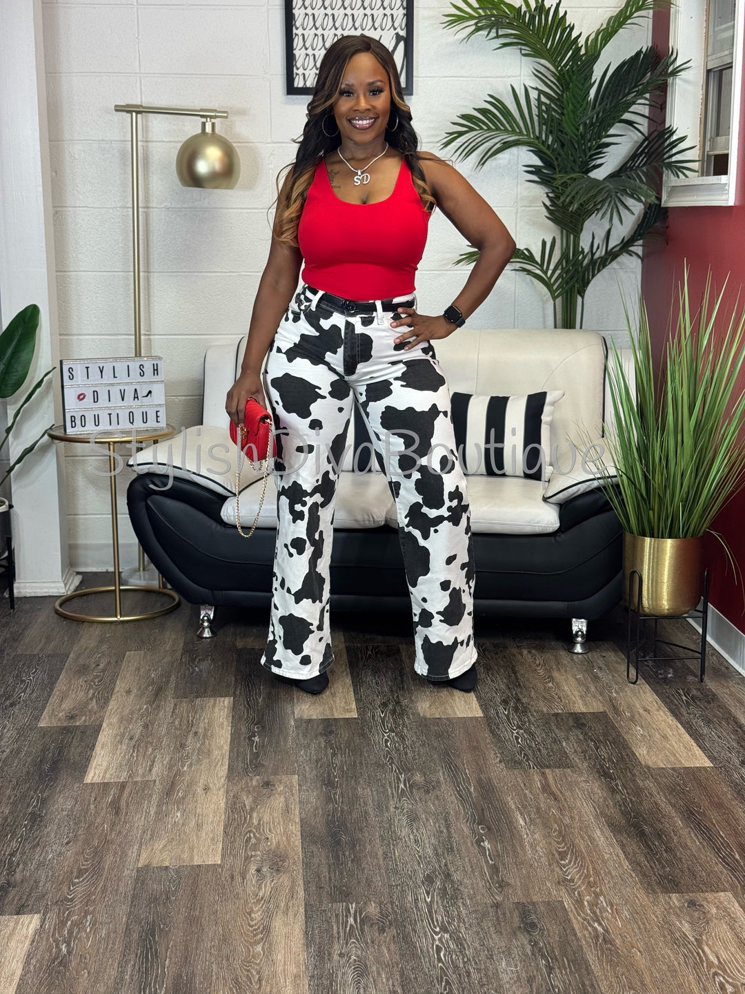 Midnight Rodeo Statement Jeans (Black)