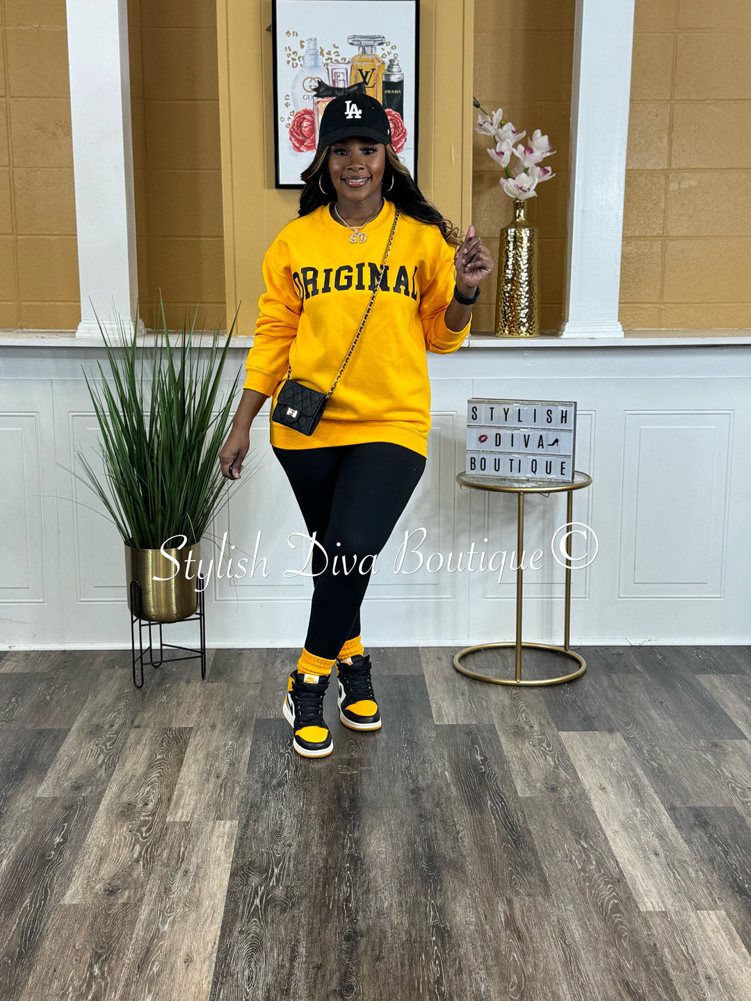 The ORIGINAL Sweatshirt Only up to 3XL (Black Print)