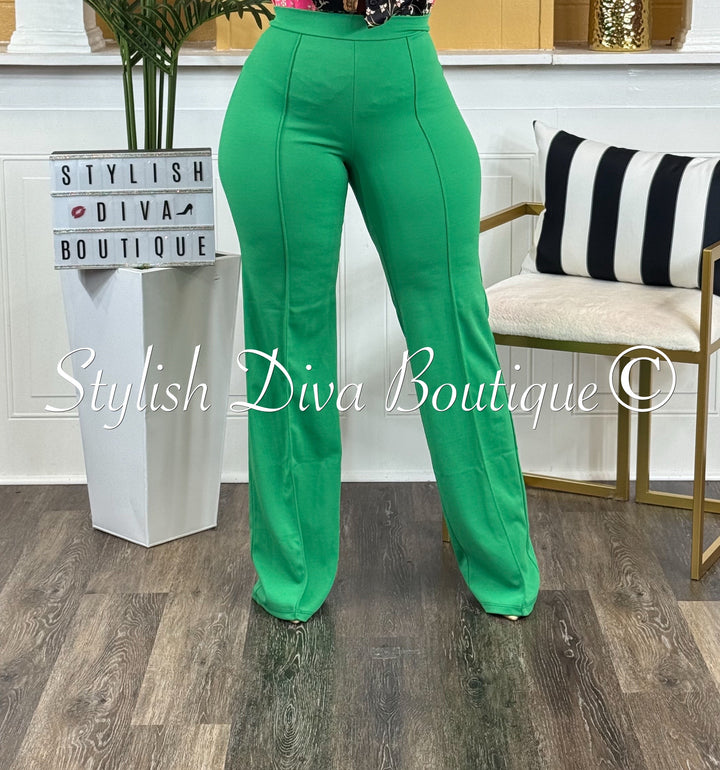 Gina Pants (Kelly Green)