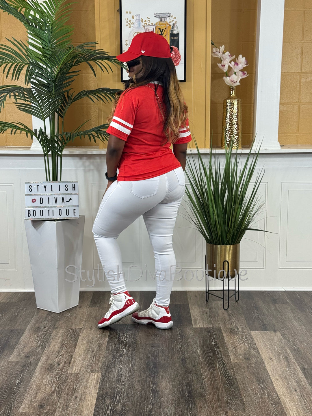 ORIGINAL Varsity Tee (Power Red)