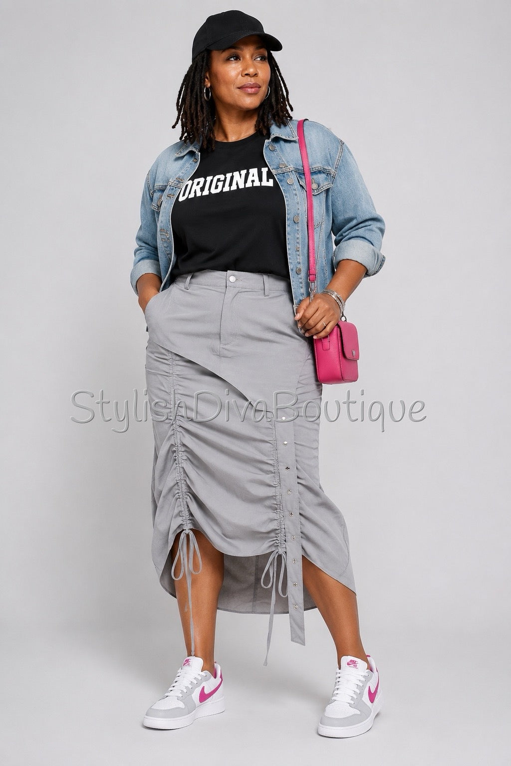ORIGINAL Signature Graphic Tee (Black Shirt/White Print)