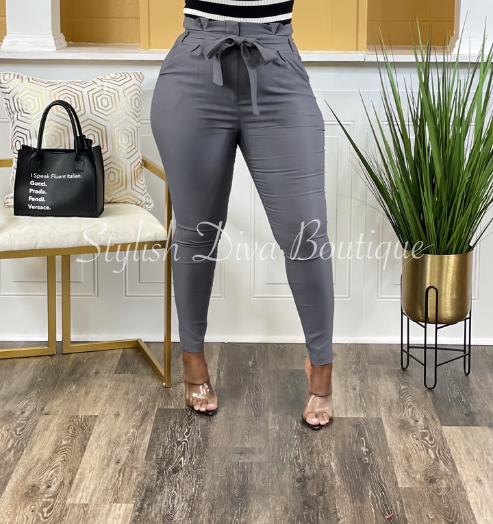 Luxe Diva Pants up to 3XL (Shadow Grey)