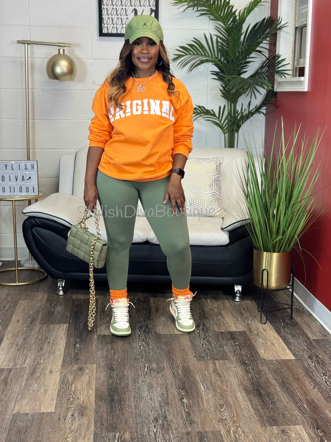 ORIGINAL Signature Sweatshirt (Tangerine Orange)