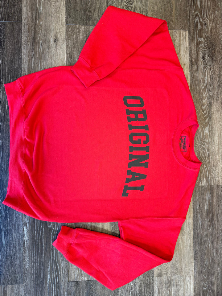 The ORIGINAL Classic Sweatshirt Only up to 3XL (Black Print)