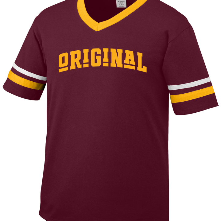 ORIGINAL Varsity Tee (Crimson/Gold/White)