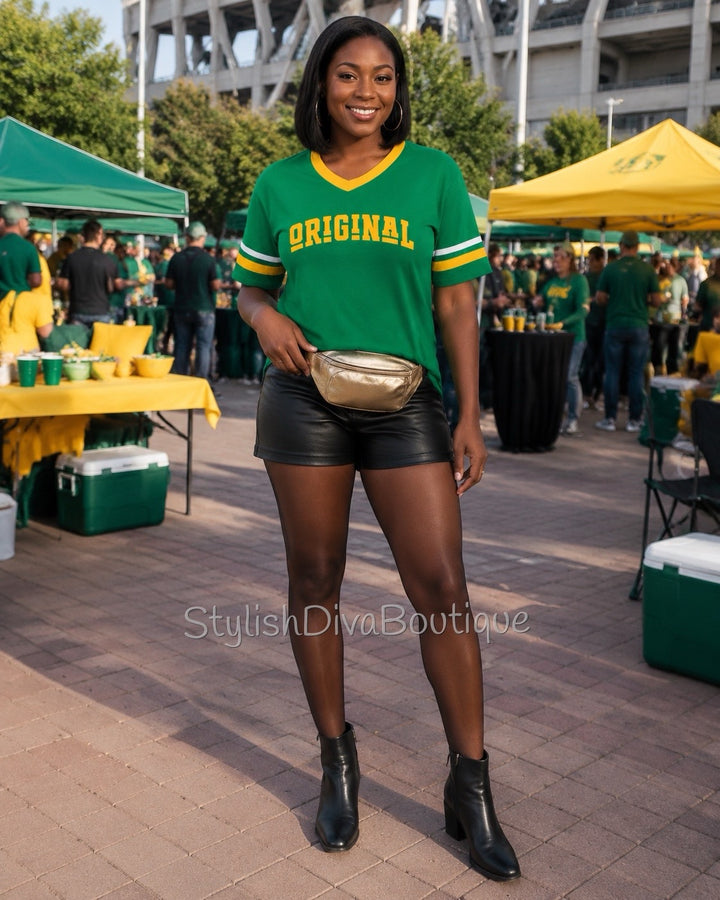 ORIGINAL Varsity Tee (Green/Gold)