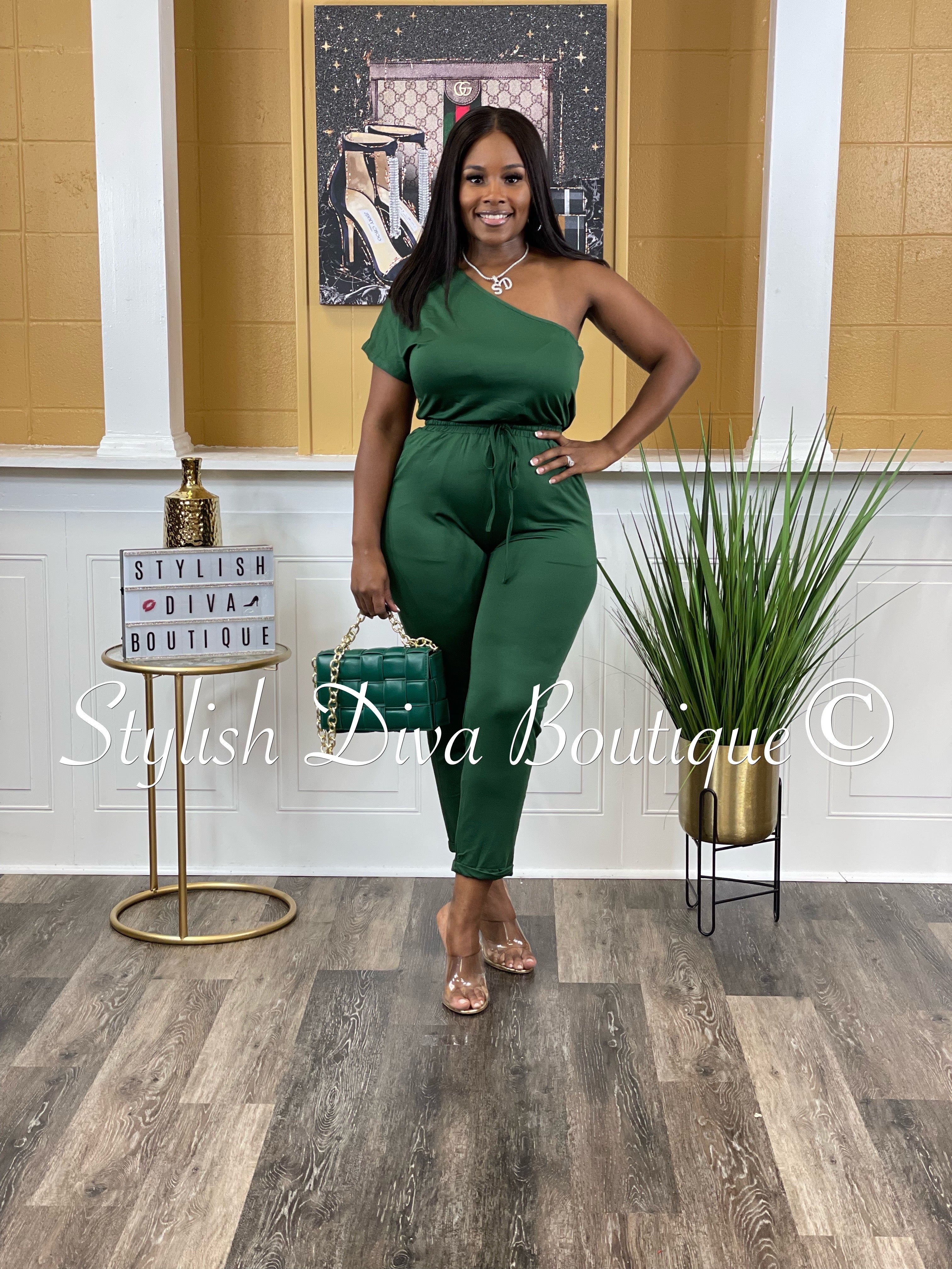 Hunter cheap green jumpsuit