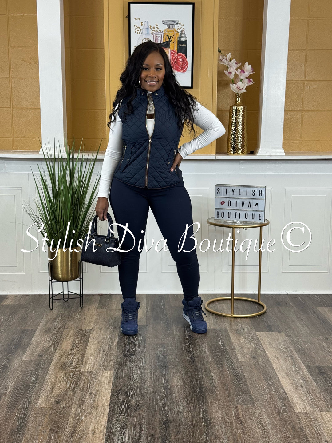 So Curvy Stretch Skinny Jeans up to 2XL (Dark Navy)