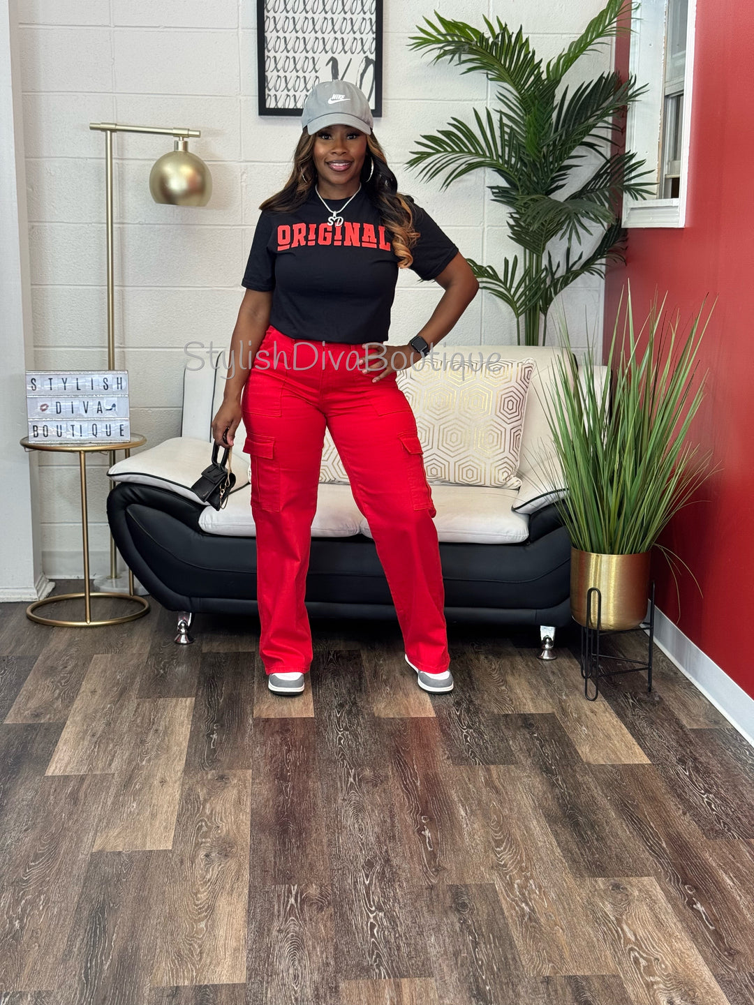 ORIGINAL T-Shirt (Red Print)