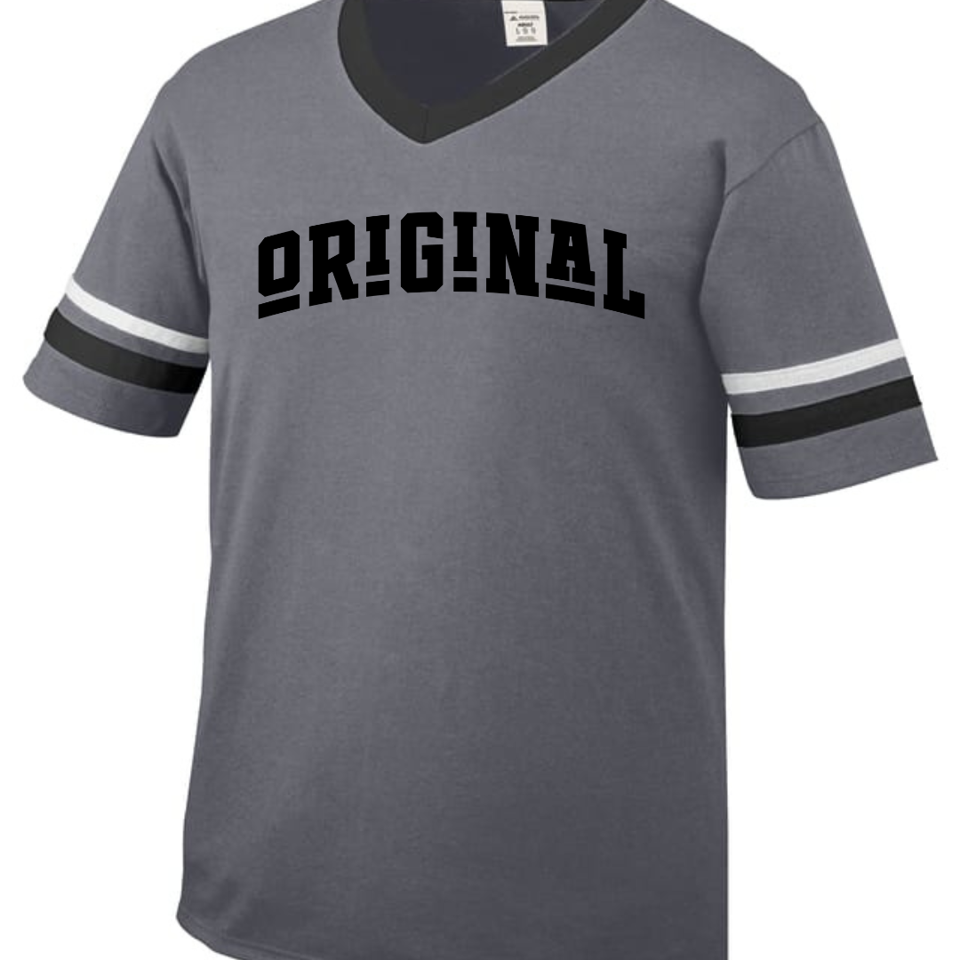 ORIGINAL Varsity Tee (Graphite Grey/Black/White)