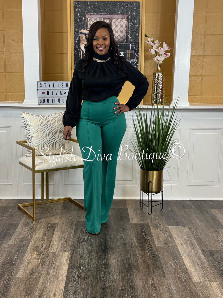 Gina Pants (Shamrock Green)