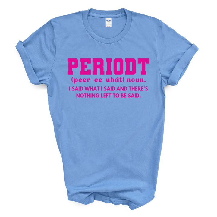 PERIODT T-Shirt (Fuchsia Berry Print)