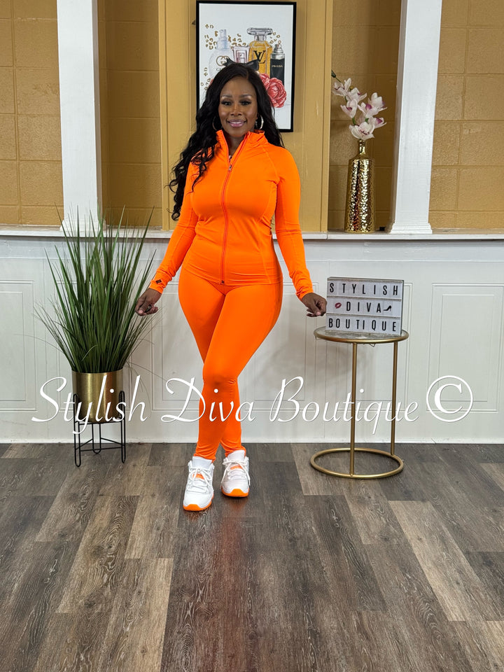 Flex Appeal Active Set (Neon Orange)