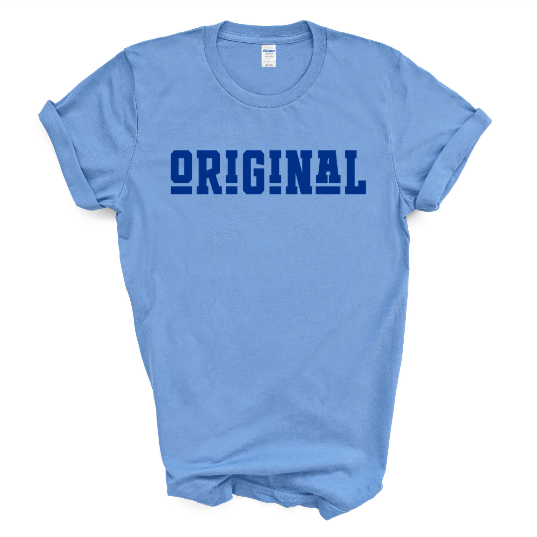 ORIGINAL Signature Graphic Tee (Royal Blue Print)