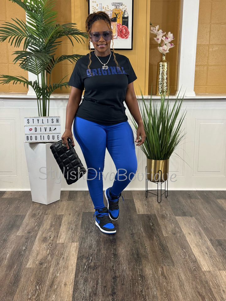 So Curvy Stretch Skinny Jeans up to 2XL (Royal Blue)