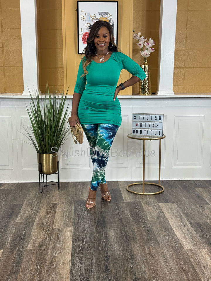 Emerald Energy Legging Set