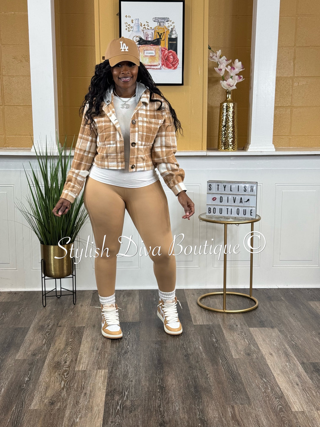 Buttersoft Microfiber Leggings (Praline Brown)