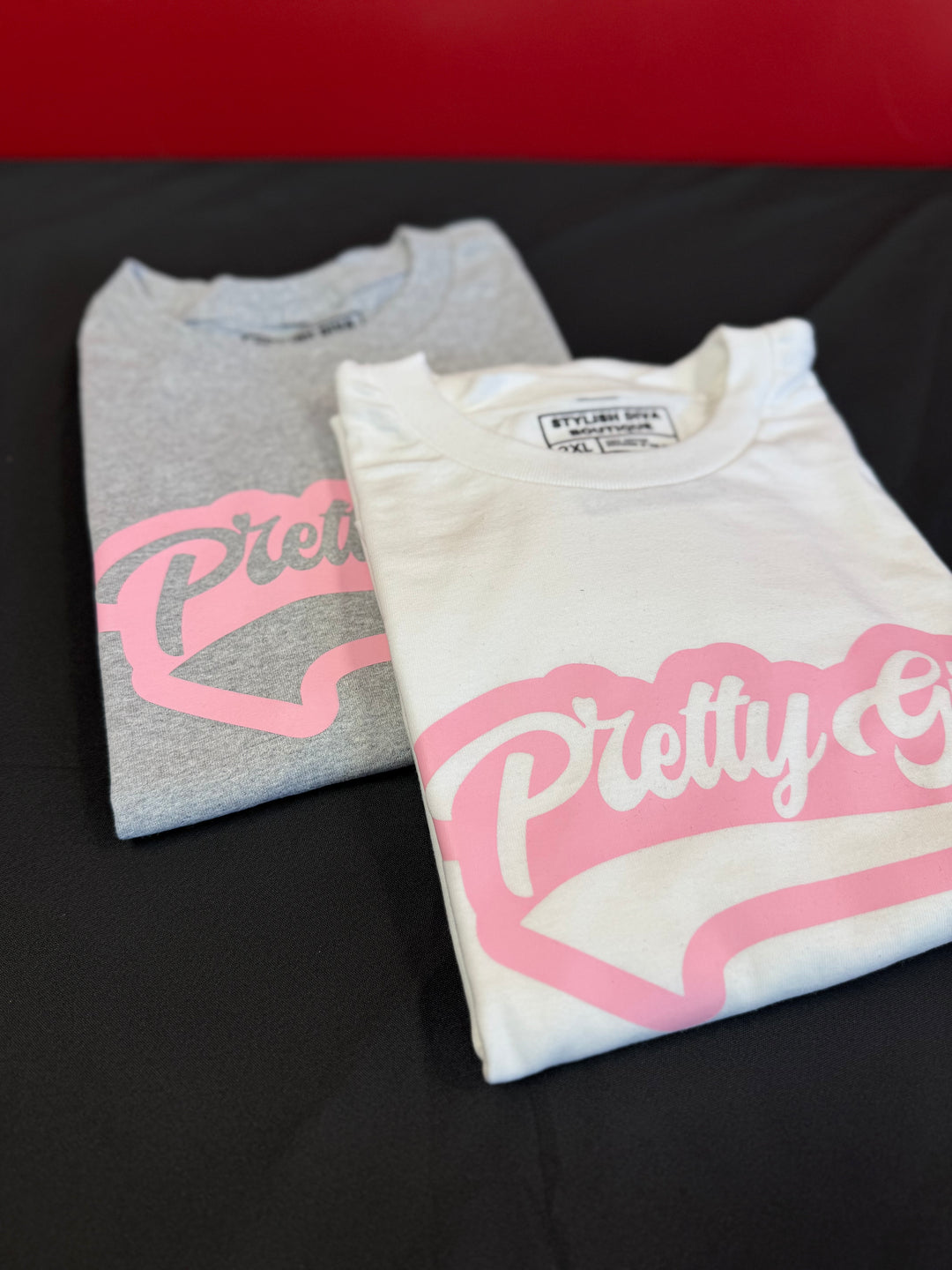 Pretty Girl T-Shirt (Pink Print)