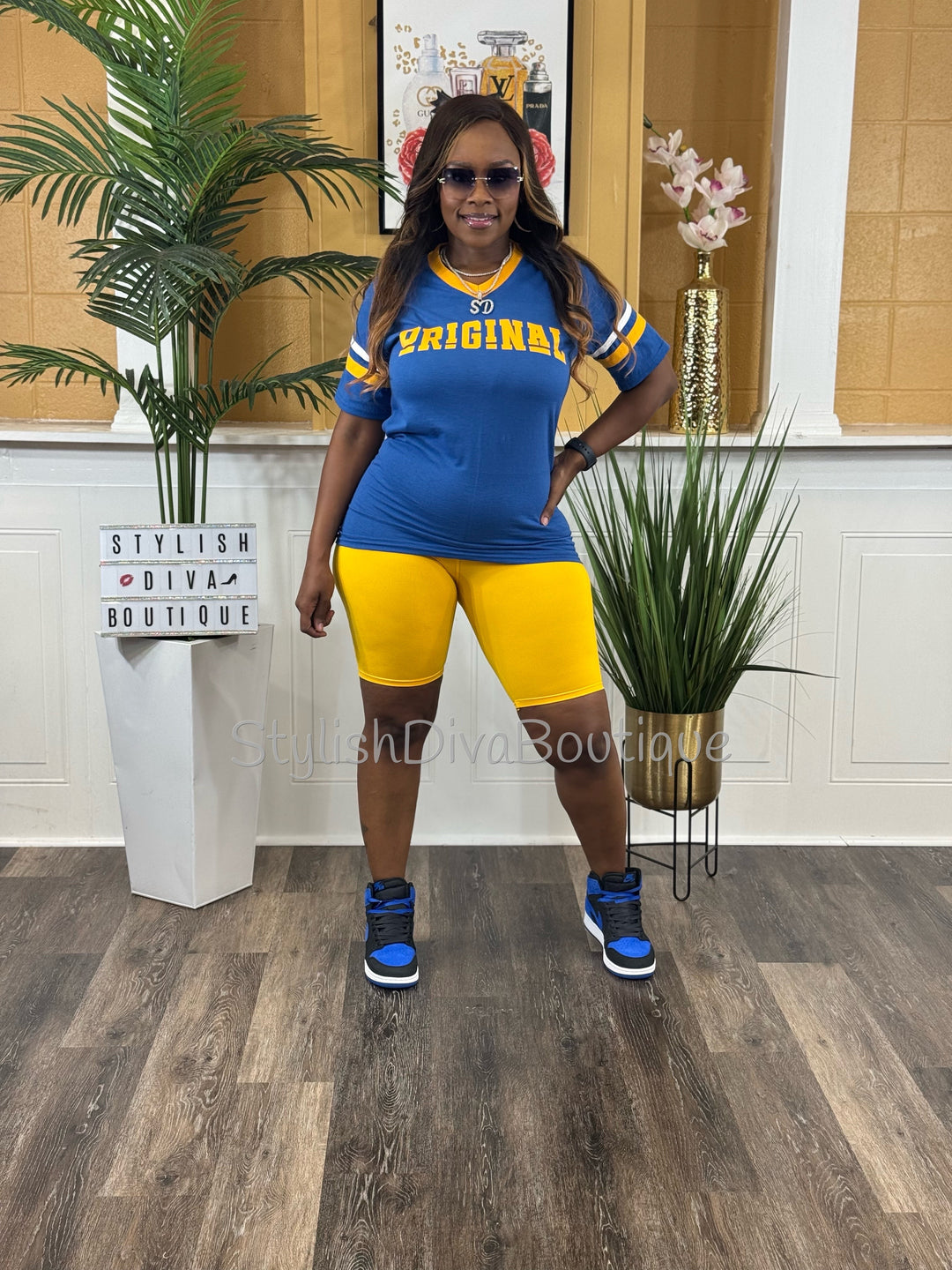 ORIGINAL Varsity Tee (Royal Gold)