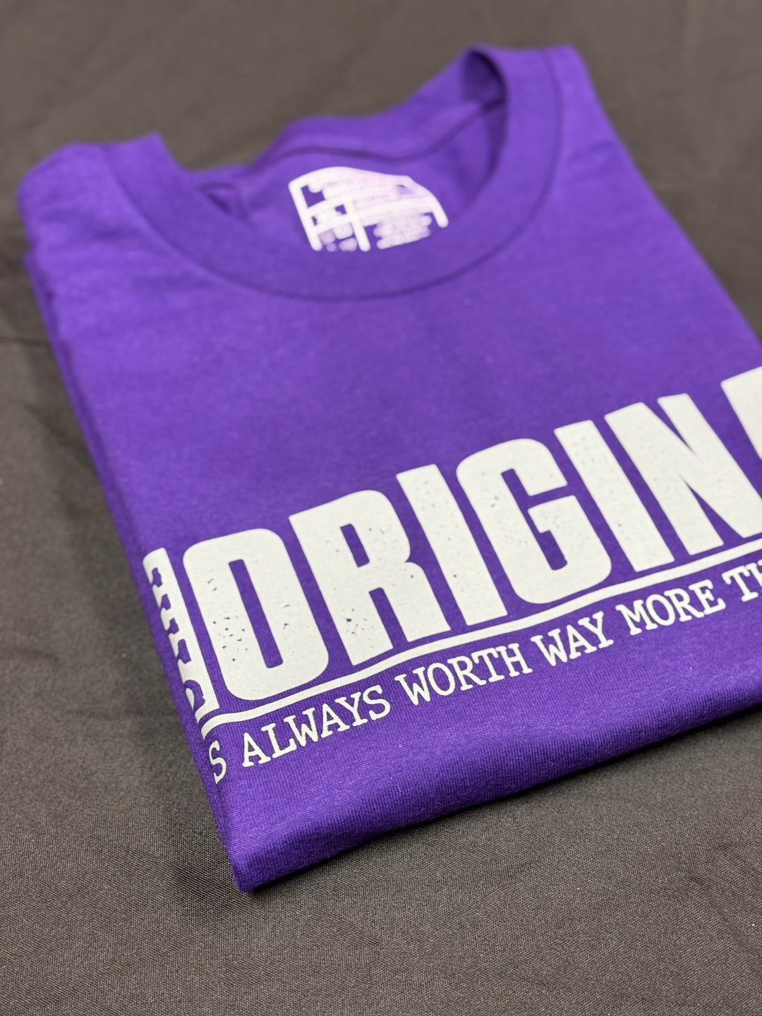 Stay ORIGINAL Graphic Tee (Grey Print)