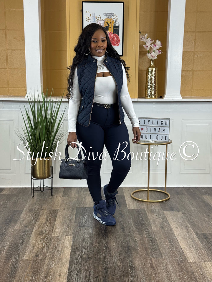 So Curvy Stretch Skinny Jeans up to 2XL (Dark Navy)