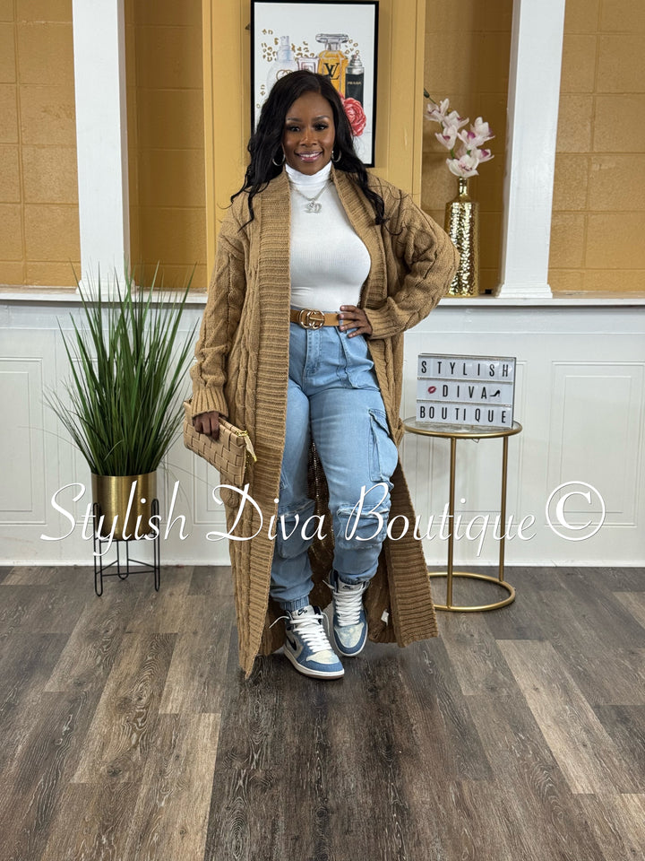 Good Vibes Denim Joggers (Light Denim Wash)