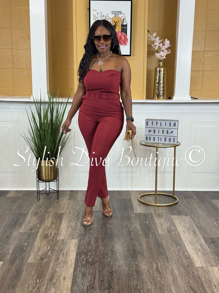 Xavia Jumper (Burgundy)