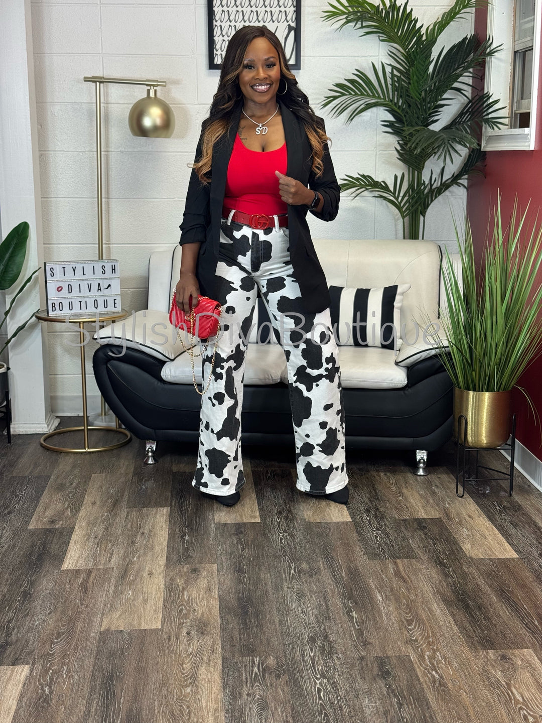 Midnight Rodeo Statement Jeans (Black)