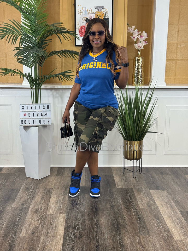 ORIGINAL Varsity Tee (Royal Gold)