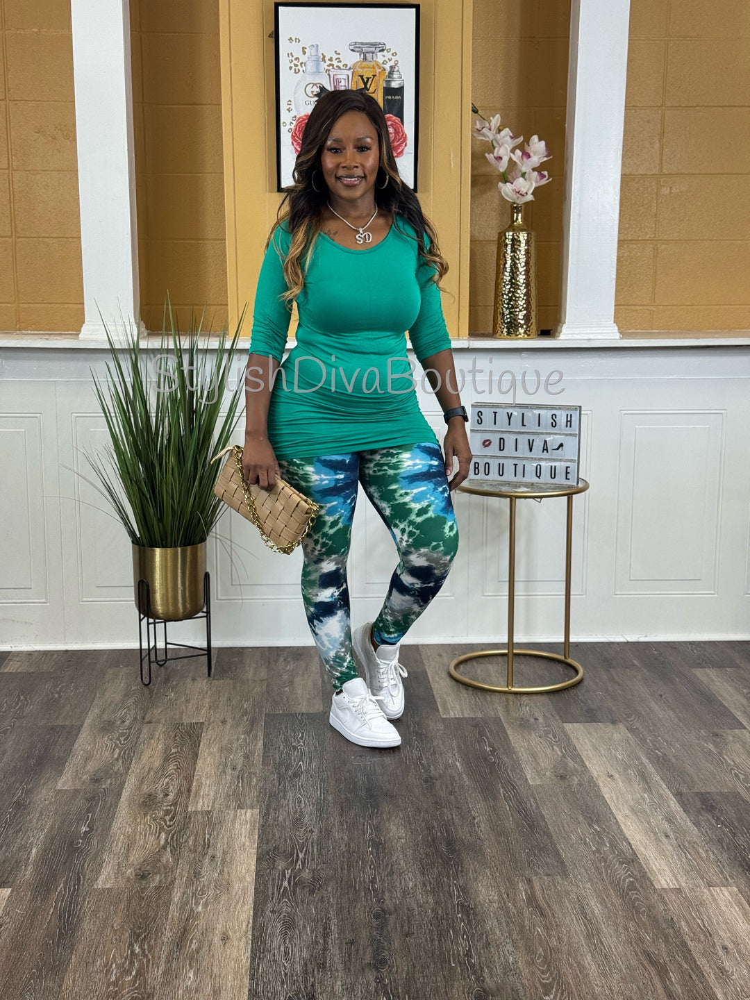 Emerald Energy Legging Set