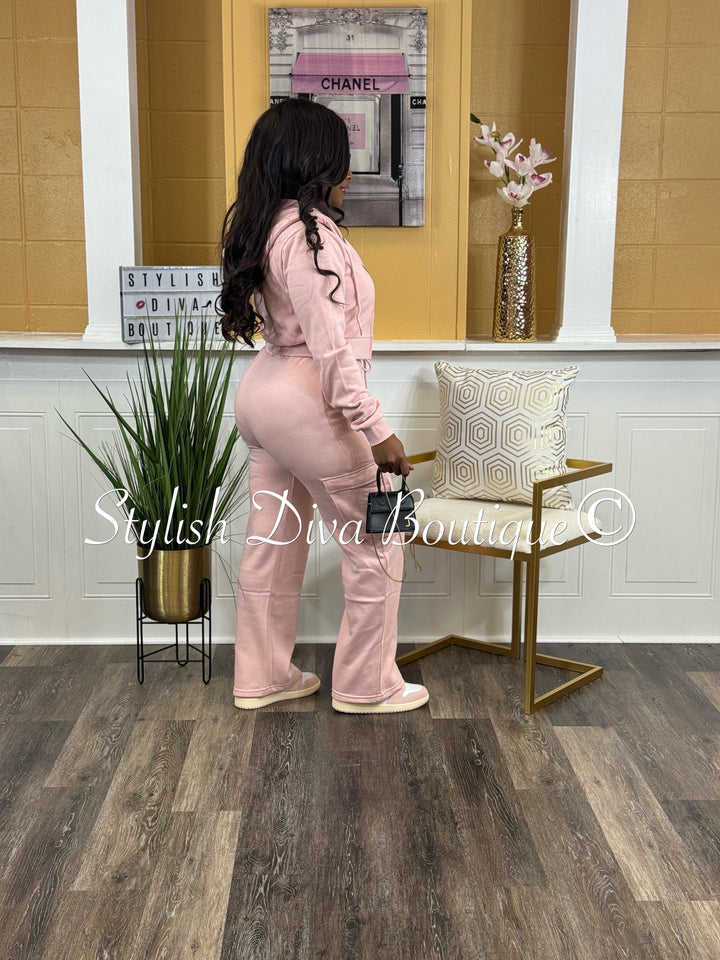 Ready For 2pc Cargo Set (Pink)