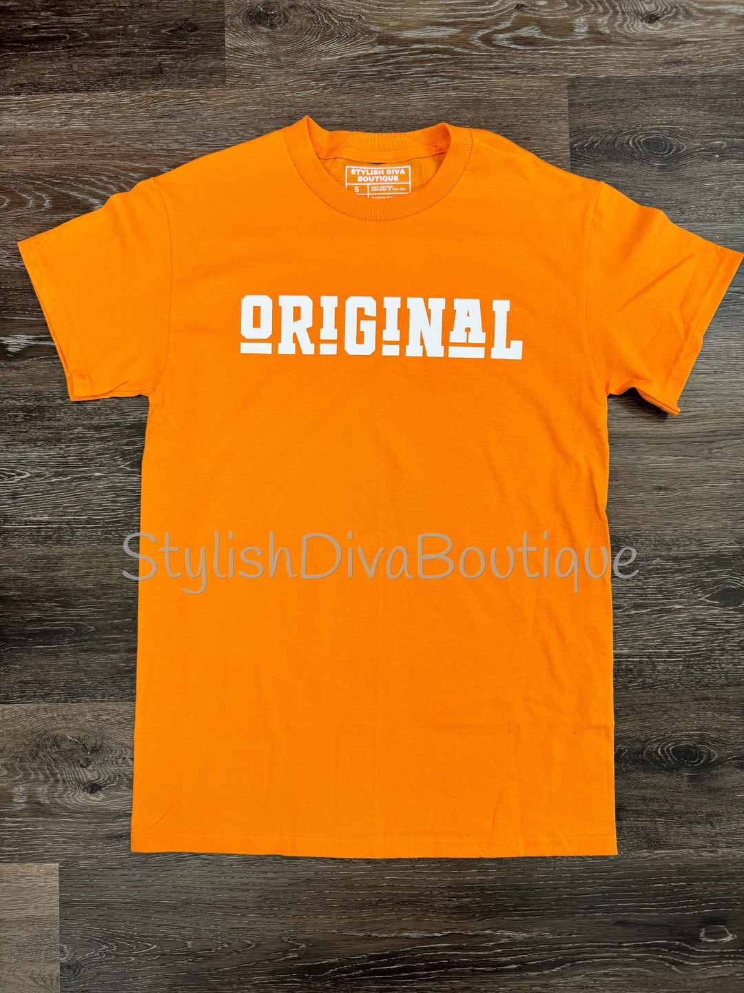 ORIGINAL Signature Graphic Tee (Tangerine Orange)