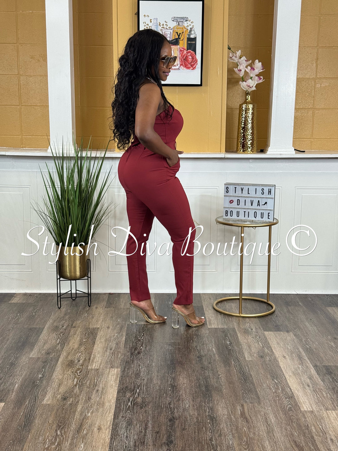 Xavia Jumper (Burgundy)