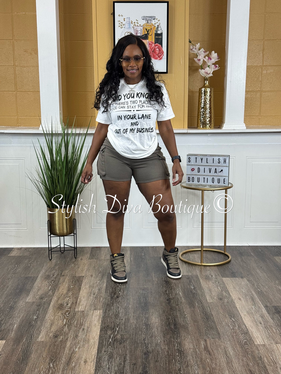 Sammie Fleece Cargo Shorts (Taupe Brown)