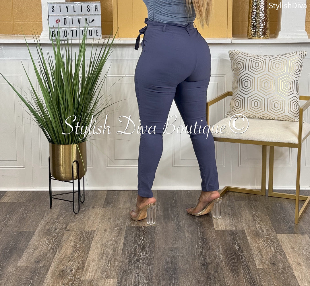 Luxe Diva Pants (Midnight Navy)